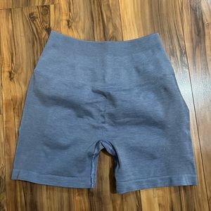 Alphalete Light Blue Amplify shorts